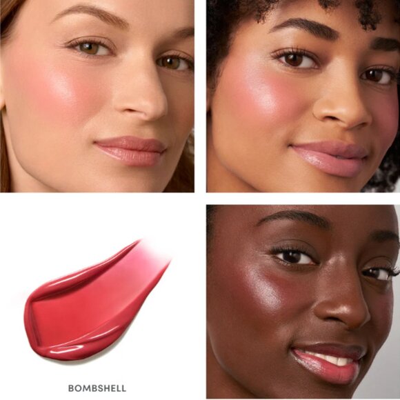 jane iredale ColorLuxe Liquid Blush | Bombshell (vivid pink red) | NEW MAKEUP - Picture 6 of 6